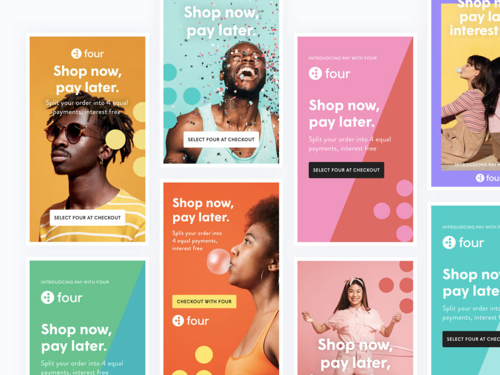 different visuals for ads